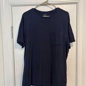 J. Crew Men's Dark Navy Short-Sleeve Pocket Tee